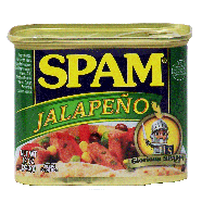 Spam  jalapeno flavored canned meat  12oz