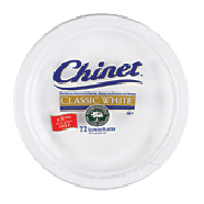 Chinet Classic  biodegradeable lunch plates 72ct