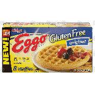 Kellogg's Eggo gluten free original waffles, 8 count 9.8-oz
