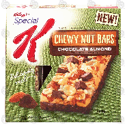 Kellogg's Special K chewy nut bars; chocolate almond, gluten free 5ct