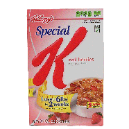 Kellogg's Special K red berries; crunchy rice and wheat flakes wit37oz