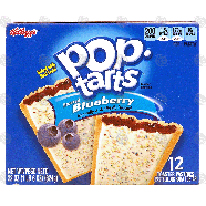 Kellogg's Pop-tarts frosted blueberry toaster pastries 12-count fa22oz