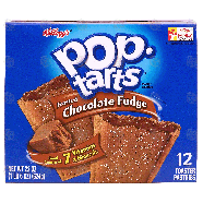 Kellogg's Pop-tarts frosted chocolate fudge toaster pastries  12-c22oz