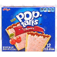 Kellogg's Pop-tarts cherry toaster pastries,  12-count family pack22oz