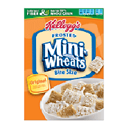 Kellogg's Mini-Wheats Cereal Frosted Bite Size 17 Oz 18oz