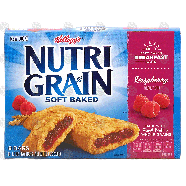 Kellogg's Nutri-Grain soft baked raspberry breakfast bars, 8-bar10.4oz