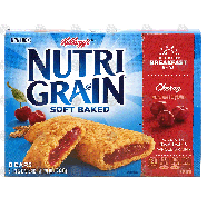 Kellogg's Nutri-Grain soft baked cherry breakfast bars, 8-bars 10.4oz