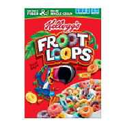 Kellogg's Froot Loops sweetened multi-grain cereal with sprinkles 17oz