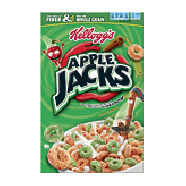 Kellogg's Apple Jacks crunchy sweetened three-grain cereal with ap17oz