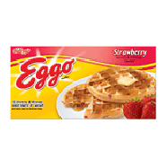 Kellogg's Eggo strawberry waffles, 10 count 12.3-oz