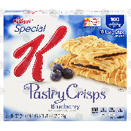 Kellogg's Special K pastry crisps; blueberry, 10-crisps 2 per pou4.4oz