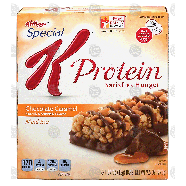 Kellogg's Special K chocolate caramel protein meal bar, 6-bars 9.5oz