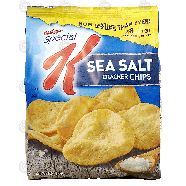 Kellogg's Special K sea salt flavor baked cracker chips  4oz