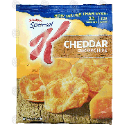 Kellogg's Special K cheddar cracker chips baked snacks 4oz