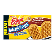 Kellogg's Eggo wafflers; brown sugar cinnamon roll waffle 10.7-oz