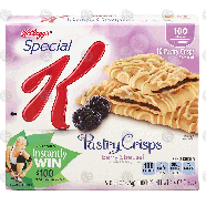 Kellogg's Special K pastry crisps; berry streusel, 100 calories p4.4oz