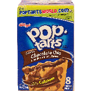 Kellogg's Pop-tarts chocolate chip flavored toaster pastries, 8-14.7oz