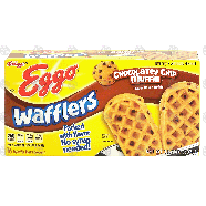 Kellogg's Eggo wafflers; chocolatey chip muffin waffle bars, 1610.7-oz