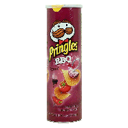 Pringles BBQ barbeque flavored potato crisps  5.96oz