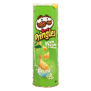 Pringles  sour cream & onion flavored potato crisps  5.96oz