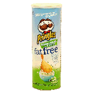 Pringles  sour cream & onion flavor fat free potato crisps  5.43oz