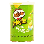 Pringles grab & go! stack sour cream & onion flavored potato cris 2.5oz