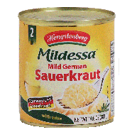 Hengstenberg Mildessa mild german sauerkraut with wine  10.6oz