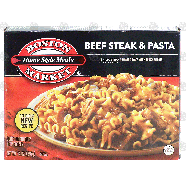 Boston Market Home Style Meals beef steak & pasta in a savory bro14-oz