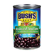Bush's Best Reduced Sodium black beans  15oz