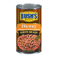 Bush's Best  honey baked beans, seasoned with honey & specially cu 28oz