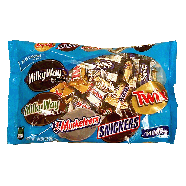 Mars(r) minis mix bite size, milky way, milky way midnight, 3 mu 10.5oz