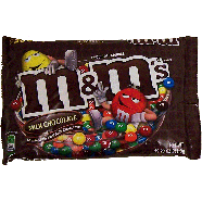 M&M's(r)  milk chocolate candies, large bag  19.2oz