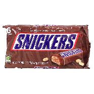 Snickers(r)  milk chocolate peanuts, caramel, nougat candy bars 11.16oz