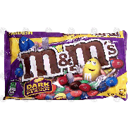 M&M's(r)  dark chocolate peanut chocolate candies  10.8oz