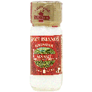 Spice Islands  Grinder sea salt 5oz