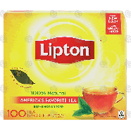 Lipton  100% natural tea bags 100-ct