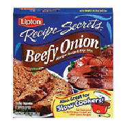 Lipton Soups Recipe Secrets Recipe Soup & Dip Mix Beefy Onion 2 C2.2oz