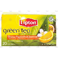 Lipton Superfruit green tea, orange passionfruit jasmine 20-ct