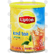 Lipton  sugar sweetened iced tea mix, lemon flavor, makes 10 qu26.5-oz