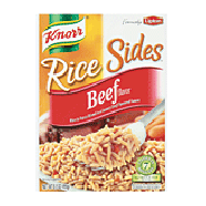 Knorr Lipton Rice Sides; beef, rice & pasta blend in a savory bee5.5oz