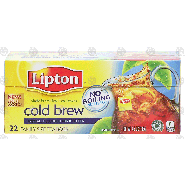 Lipton Tea Bags Cold Brew Pitcher Size 22 Ct 4.8-oz
