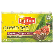Lipton Superfruit green tea, blackberry pomegranate, decaffeinated1-oz