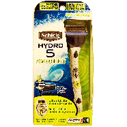 Schick Hyrdo 5 1 razor with multi speed vibration, 1 cartridge, 1 a1ct