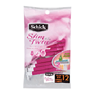 Schick Slim Twin ST2 sensitive for women disposable razor blades  12ct