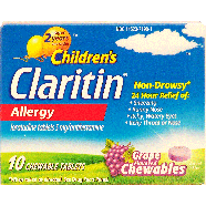 Claritin  children's allergy relief, loratadine tablets 5mg/antihi10ct