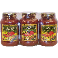 Classico Traditional Favorites tomato & basil pasta sauce, 3-pack 96oz