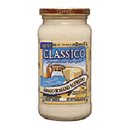 Classico Signature Recipes Light; asiago romano alfredo pasta sauc15oz