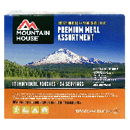 Mountain House  meal assortment, freeze dried 9 plus year shelf65.86oz