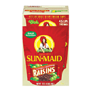 Sun-Maid  raisins, california natural, 2 zip bags 72oz