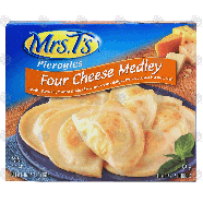 Mrs. T's Pierogies four cheese medley; cheddar, parmesan, romano 16-oz